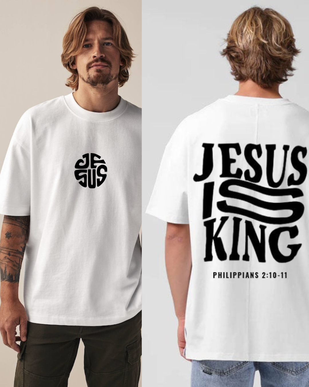 JESUS IS KING (Oversize)