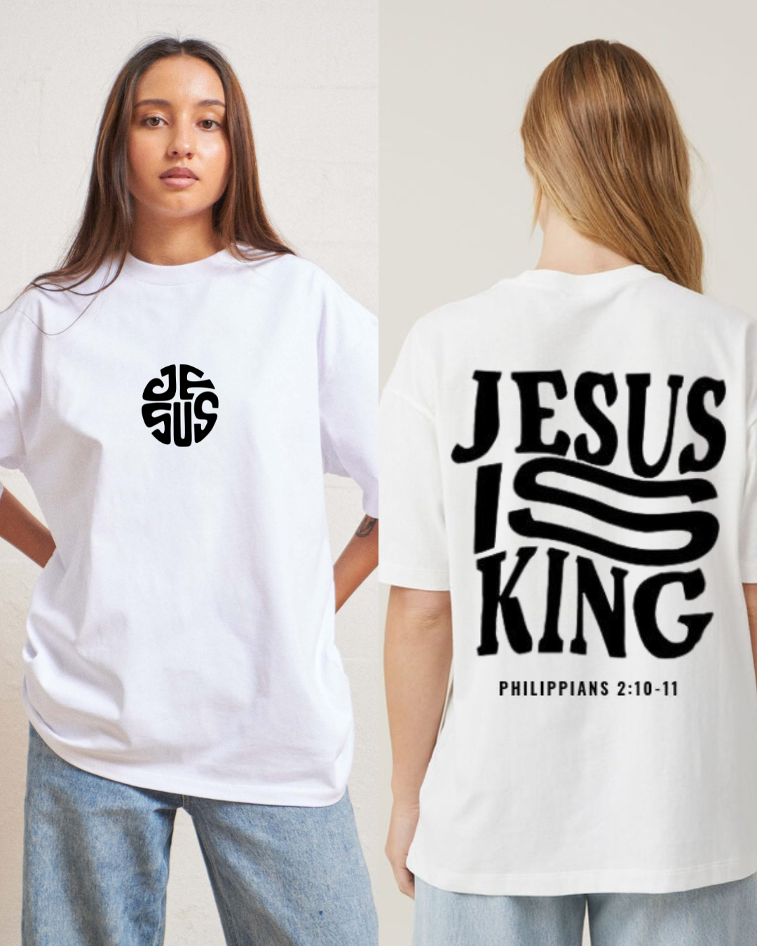 JESUS IS KING (Oversize)